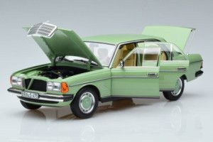 183796  Mercedes 200 W123 Green Norev 1/18 2