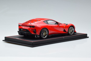 P18207B3R  Ferrari 812 Competizione Rosso Corsa BBR 1/18 2