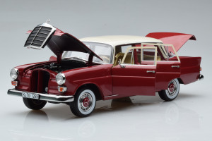 183706  Mercedes 200 W110 Red Norev 1/18 2