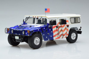 EX01807  Hummer H1 General Gore-Lieberman USA 2000 Exoto 1/18