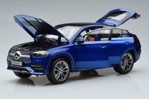 118000000051  Mercedes GLE Coupe C167 Blue iScale 1/18 2