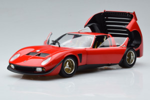 08319RBK  Lamborghini Miura SVR Red Kyosho 1/18 2