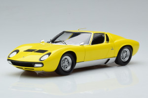 08317Y  Lamborghini Miura SV Yellow Kyosho 1/18