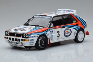 08348H  Lancia Delta HF Integrale Evoluzione n3 D Auriol Tour de Corse 1992 Kyosho 1/18