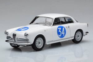 08957C  Alfa Romeo Giulietta SV n34 Targa Florio 1960 Kyosho 1/18