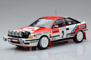 08961B  Toyota Celica GT-Four ST165 n2 C Sainz Winner Rally Monte Carlo 1991 Kyosho 1/18