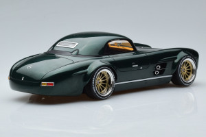 GT872  Mercedes 300 SL Speedster Hard Top By S-Klub Green GT Spirit 1/18 2