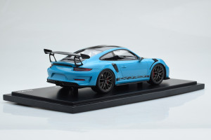 WAP0211560J  Porsche 911 991.2 GT3 RS Weissach Package Miami Blue Spark 1/18 2