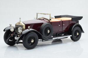 08931R  Rolls Royce Phantom 1 Cabriolet Burgundy Red Kyosho 1/18 2
