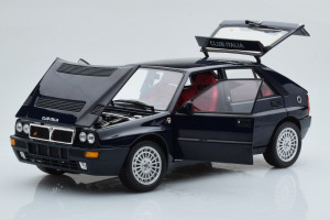 08343SC  Lancia Delta HF Integrale Club Italia Blue Kyosho 1/18 2