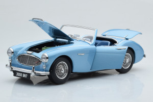 08149HBL  Austin Healey 3000 Mk1 BN7 Blue Kyosho 1/18 2