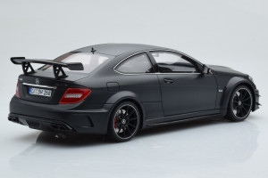 GT843  Mercedes C63 W204 AMG Black Series Matt Black GT Spirit 1/18 2