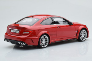 GT065  Mercedes C63 W204 AMG Black Series Coupe Red GT Spirit 1/18 2