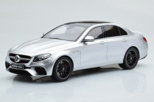 GT230  Mercedes E63s W213 AMG 4Matic Sedan Silver GT Spirit 1/18