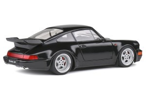 S1803404  Porsche 911 964 Turbo Black Solido 1/18 2