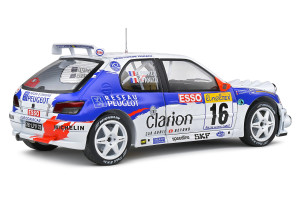 S1808303  Peugeot 306 Maxi Night Version White n16 Rally Monte Carlo Solido 1/18 2