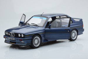 S1801520  BMW E30 Alipina B6 3.5S Blue Solido 1/18 2