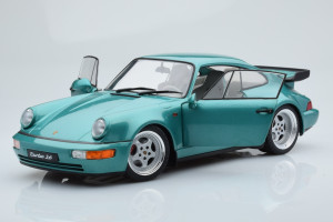 S1803407  Porsche 911 964 Turbo Green Solido 1/18 2