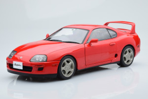 S1807601  Toyota Supra Mk4 A80 Red Solido 1/18