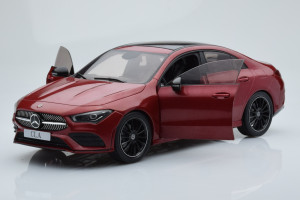 S1803104  Mercedes CLA C118 AMG Line Red Solido 1/18 2
