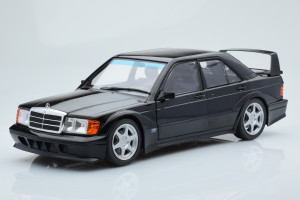 S1801001  Mercedes 190E W201 2.5-16 EVO 2 Black Solido 1/18