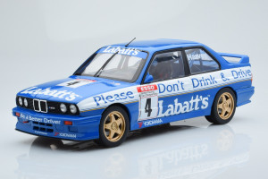 S1801512  BMW M3 E30 BTCC n4 T Harvey Team Labatts Solido 1/18