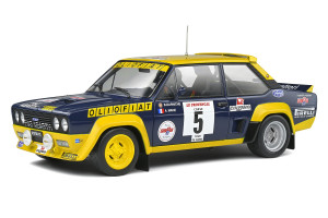 S1806003  Fiat 131 Abarth n5 Darniche Mahe Tour de Corse 1977 Solido 1/18
