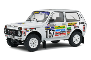 S1807303  Lada Niva n157 Trossat Briavoine Paris Dakar 1983 Solido 1/18