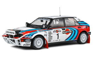 S1807803  Lancia Delta HF Integrale Martini n1 Recalde Christie Safari Rally Kenya 1991 Solido 1/18