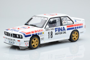 S1801518  BMW M3 E30 Gr A n18 Rally Monte Carlo Team Fina Solido 1/18
