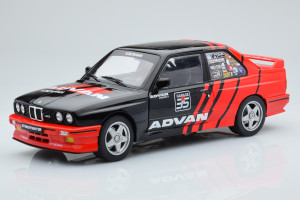 S1801521  BMW M3 E30 Drift Team Black Solido 1/18