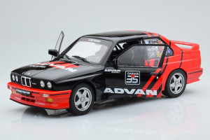 S1801521  BMW M3 E30 Drift Team Black Solido 1/18 2