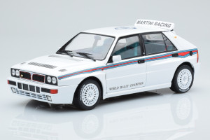 S1807804  Lancia Delta HF Integrale Evo 1 Martini 6 White Solido 1/18