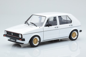 S1800211  VW Volkswagen Golf L 1 Custom White Solido 1/18