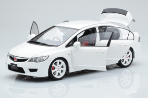 Honda Civic Type-R FD2 Champion White Well 1/18 2