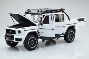 860524  Mercedes Brabus G800 Adventure XLP Polar White Almost Real 1/18 2