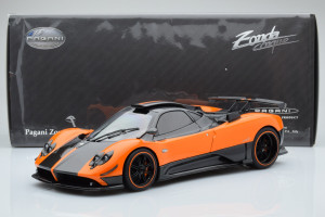 850603001  Pagani Zonda Cinque Arancio St Tropez Almost Real 1/18 2