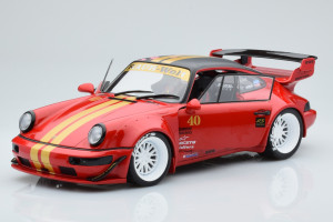 S1807506  Porsche 911 964 RWB Red Sakura Solido 1/18 2