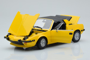 100121664  Fiat X1/9 Spider Yellow Replacement Box Minichamps 1/18 2
