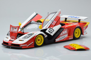 530133840  McLaren F1 GTR Gulf Team Davidoff n40 O Rourke Sugden Aubrien 24h Le Mans Minichamps 1/18 2
