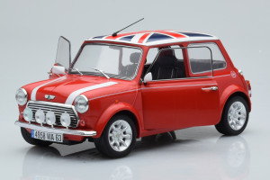 S1800604  Mini Cooper Sport Red Solido 1/18 2