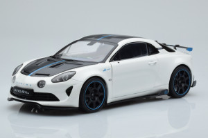 S1801626  Alpine A110 Radicale Le Mans White Solido 1/18