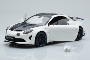S1801626  Alpine A110 Radicale Le Mans White Solido 1/18 2