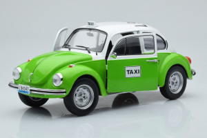 S1800521  VW Volkswagen Beetle 1300 Mexican Taxi Green Solido 1/18 2