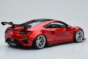 GT245  Honda NSX Liberty Walk Candy Red GT Spirit 1/18 2
