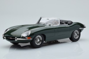 KKDC180481  Jaguar E Type Series 1 Cabrio Green KK Scale 1/18