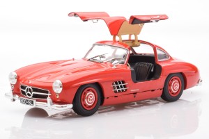 110037211  Mercedes 300 SL W198 Gullwing Red Minichamps 1/18 2