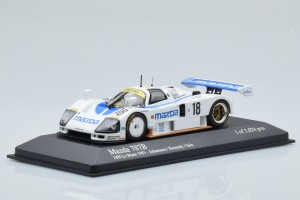 400911618  Mazda 787B n18 Johansson Kennedy Sala 24h Le Mans Minichamps 1/43 2