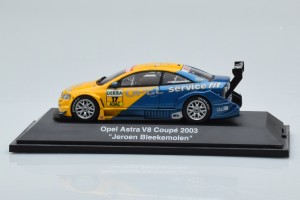 4884  Opel Astra V8 Coupe Jeroen Bleekemolen No Outside Box Schuco 1/43