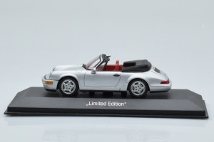 WAP02004097  Porsche 911 Carrera 2 Cabrio Silver Schuco 1/43